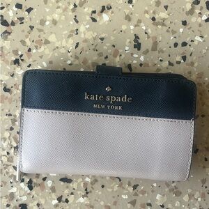 Kate Spade Black and Gold Wallet